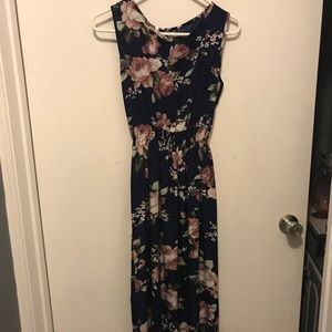 (Past the knee) flower dress